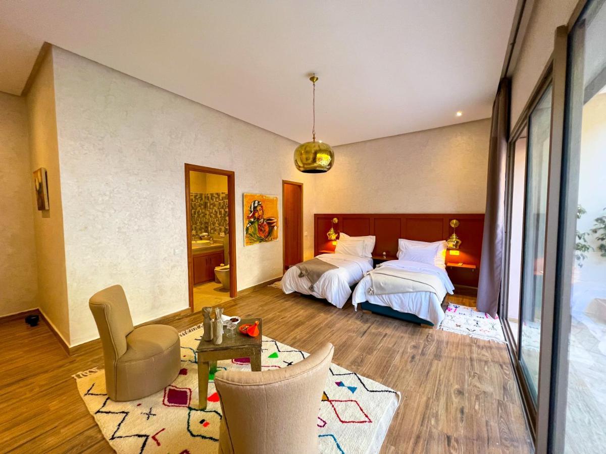Riad Villa Saphir & Spa Марракеш Экстерьер фото